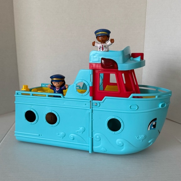 Fisher Price Little People Travel Together Friend Ship Boat Cruise Light & Sound - Picture 4 of 16